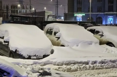 Сильный снегопад продлится в Москве два дня