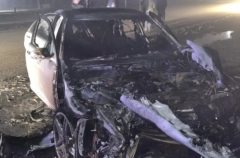 Полицейский в Ингушетии спас мужчину из горящей машины до взрыва