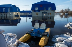 Опасный уровень воды возможен весной на реке Ишим в Тюменской области