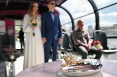 Рекордное число браков было заключено на московских площадках "Новые адреса счастья"в 2025г