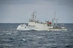 Судно "Маршал Геловани" прибыло во Владивосток из экспедиции в Антарктиду