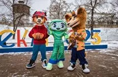 Глава Минспорта РФ презентовал талисманы Универсиады-2023