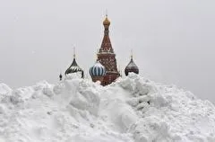 Очередной снегопад надвигается на Москву