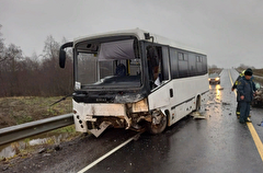 Восемь человек пострадали в аварии с участием автобуса в Ивановской области