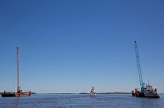 Строительство второго моста через Обь в рамках транспортных маршрутов Арктика-Азия и СШХ началось в ХМАО