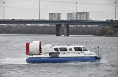 Более 20 судов на воздушной подушке будут патрулировать московские водоемы зимой