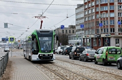 Открыт новый маршрут трамваев в Калининграде