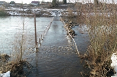 Девять мостов подтоплены в Тульской области из-за паводка