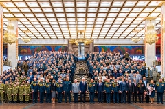 Директор Росгвардии и мэр Москвы поздравили с Днём войск национальной гвардии России