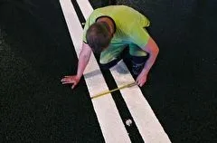 Дорожную разметку обновляют в Москве