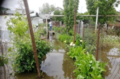 Более 130 домов в Курганинском районе Кубани пострадали от подтоплений - власти