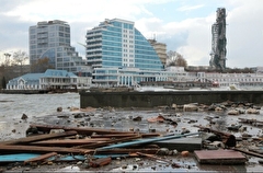 Предварительная сумма ущерба от шторма в Крыму выросла до 39,7 млрд руб. - МЧС