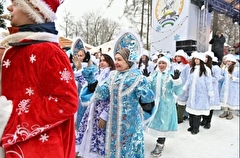 Башкирия провела на выставке "Россия" зимний сабантуй и парад Снегурочек