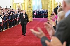 Собянин поздравил Путина со вступлением в должность президента РФ