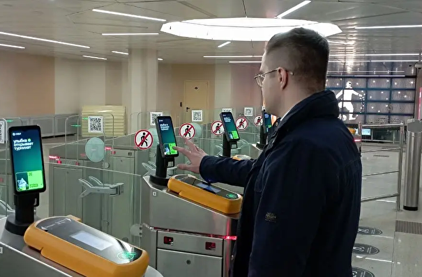 Оплата по биометрии стала доступна на всех турникетах Сокольнической и Большой кольцевой линий московского метро