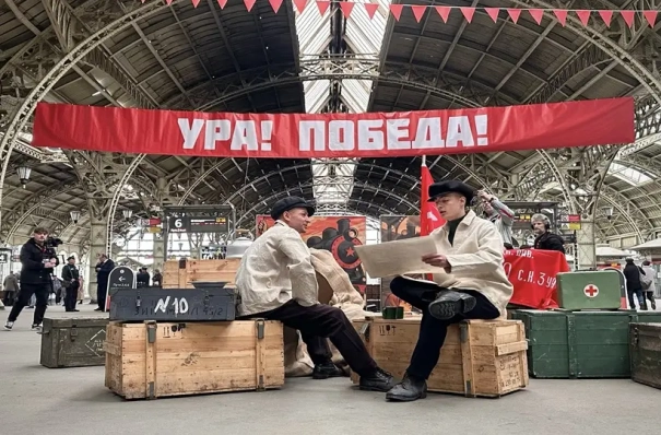 Аудиоспектакль о вкладе железнодорожников в Победу представили в Петербурге