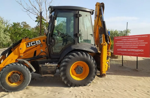 Въезды на пляжи Анапы временно закроют, чтобы не мешать очистке береговой линии