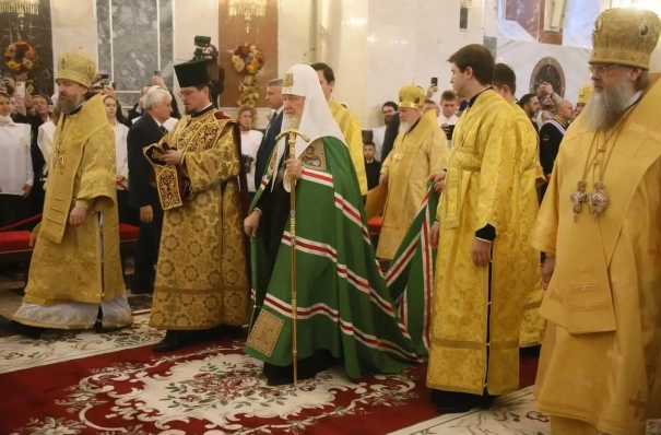 Патриарх Кирилл освятил главный войсковой храм ЮВО в Ростове-на-Дону