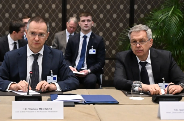 Мединский назвал тяжелыми, но деловыми переговоры с Украиной в Женеве