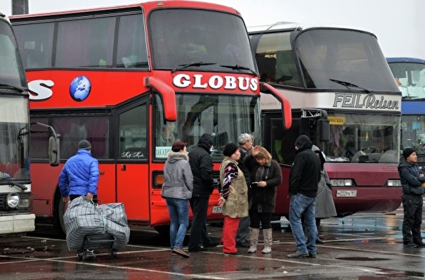 Междугородние автобусные рейсы частично отменены в Приамурье из-за снегопада