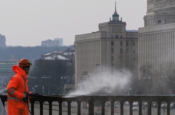 Частоту дезинфекции улиц Москвы могут увеличить