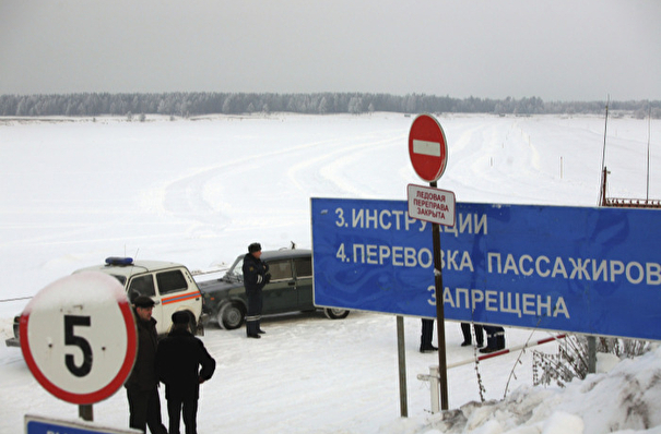 Главная ледовая переправа закрылась на Ямале