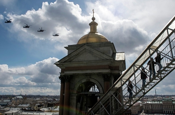Авиация пролетит 9 мая военная над Петербургом и еще 11 городами