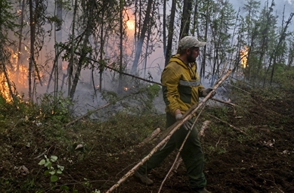 Сезон природных пожаров начался в Якутии
