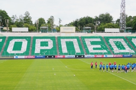 Первый этап реконструкции московского стадиона "Торпедо" почти завершен