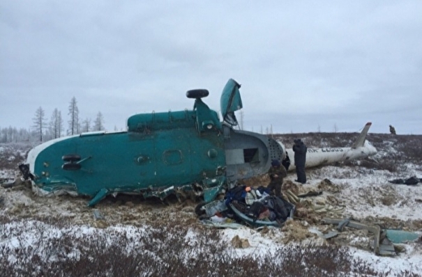 Губернатор: при крушении вертолета на Чукотке погибли четыре человека