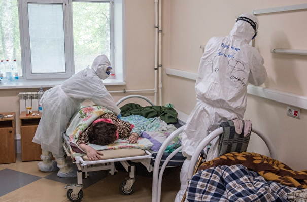 Больницы Красноярска заполнены на 90% из-за распространения COVID-19