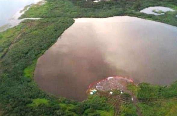 Авиационное топливо нашли еще в одном озере в Красноярском крае