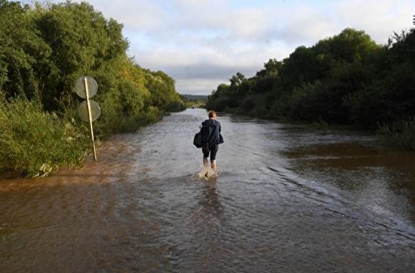 Паводок в Нижних Сергах Свердловской области пошел на спад
