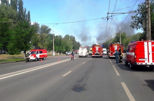 Уголовное дело возбуждено после взрыва цистерны с газом на АЗГС в Волгограде