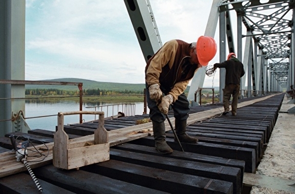 Нарушения выявлены при реконструкции моста на федеральной трассе "Лена" в Якутии