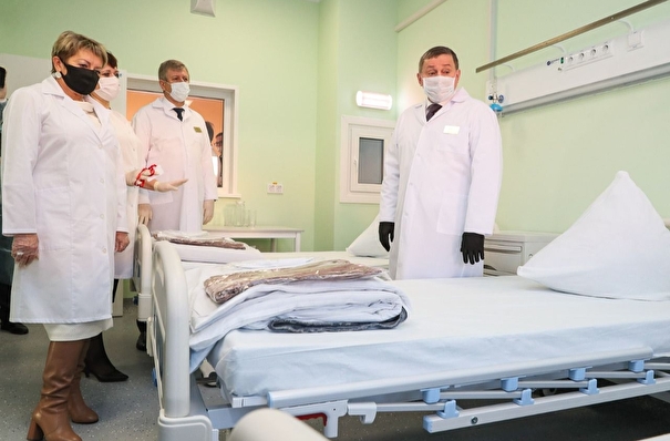 Новый инфекционный госпиталь открылся под Волгоградом