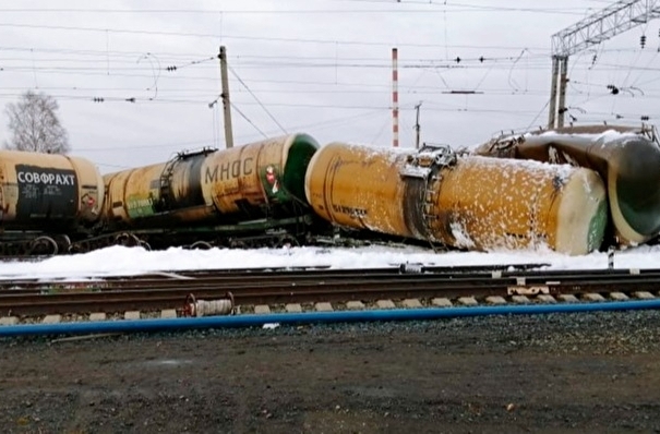 Сход 30 вагонов под Новосибирском произошел из-за неверной сборки колесной пары