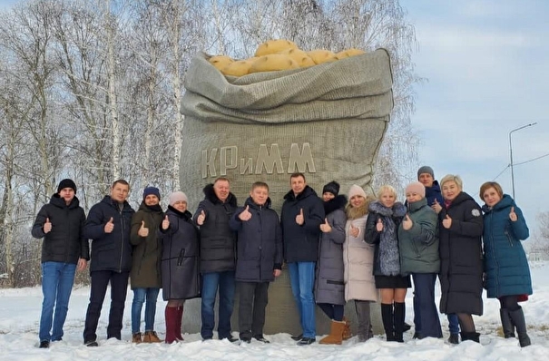 Памятник картошке появился в Тюменской области