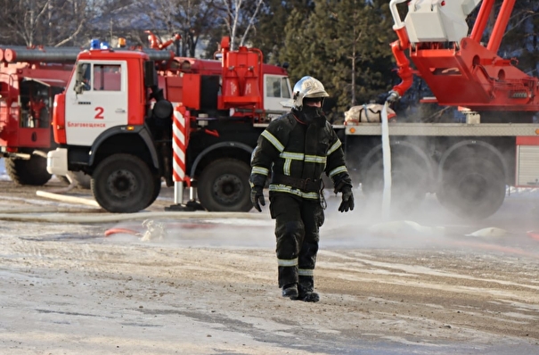 Пожар в международном терминале аэропорта Благовещенска полностью потушен - МЧС РФ