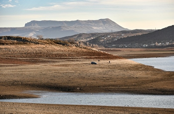 Водохранилища в Крыму к февралю накопили воды вдвое меньше, чем год назад