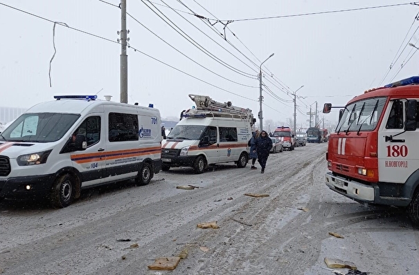 Пострадавшую женщину извлекли живой из-под завалов на месте взрыва в Нижнем Новгороде