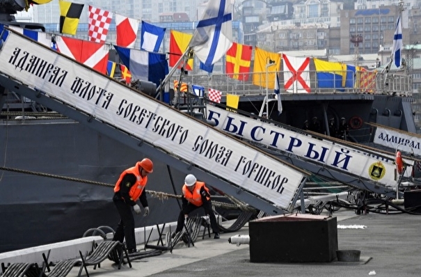 Фрегат "Адмирал Горшков" откроют для посетителей в связи с днем Победы