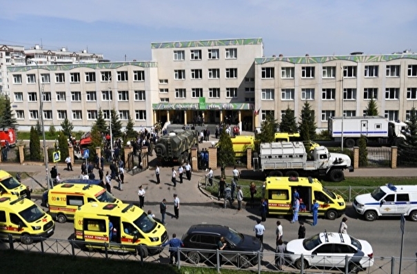 Семь детей и учитель погибли, 21 человек ранен при стрельбе в школе в Казани