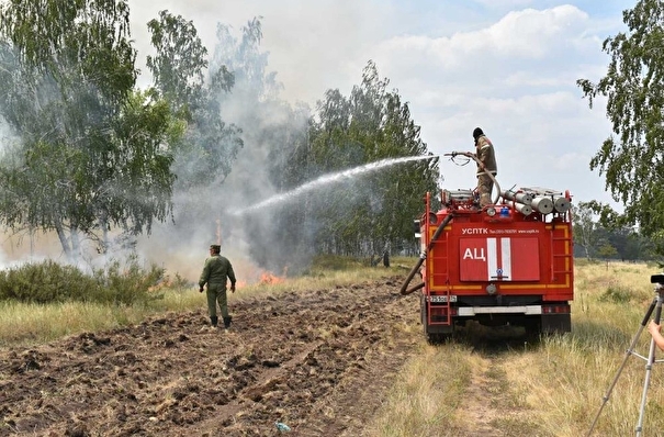 Крупные природные пожары на юге Челябинской области ликвидированы