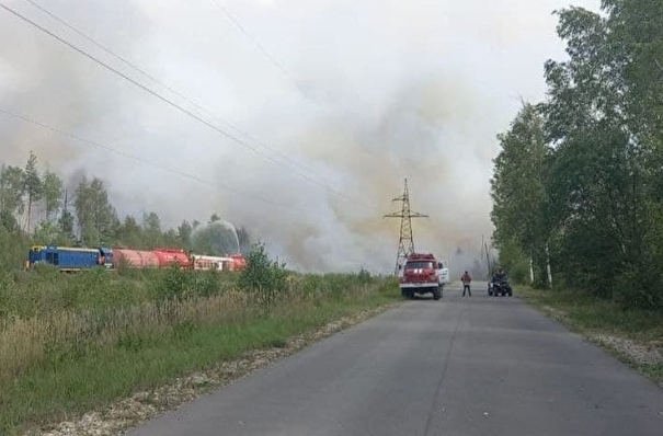 В нижегородском Первомайске введен режим ЧС из-за пожара в Мордовском заповеднике
