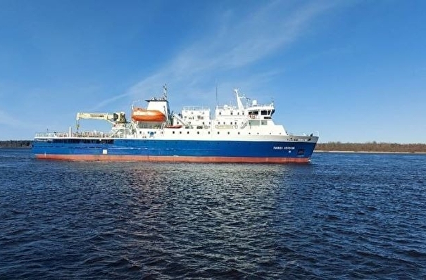 Новое судно "Павел Леонов" прибыло на Сахалин для перевозок на Курилы