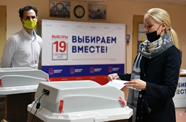 Памфилова: явка на парламентских выборах в РФ в первый день голосования уже превысила 9%