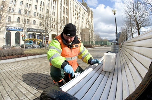 За полгода в Москве проведены работы по благоустройству свыше 5 тыс. общественных мест