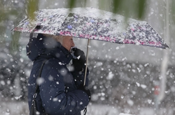 Дождь со снегом ожидается в столице в выходные дни