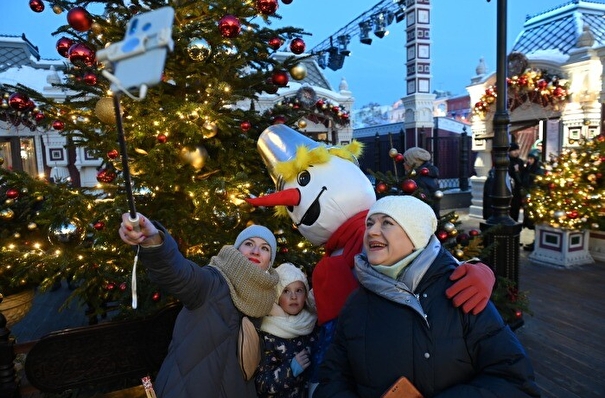 Новогодняя почта будет работать на московском фестивале "Путешествие в Рождество"